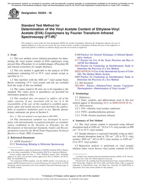 ASTM D5594-18