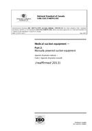 CAN/CSA Z10079-2-03 (R2013)
