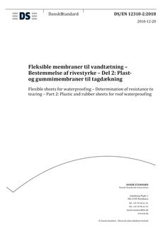 DANSK DS/EN 12310-2