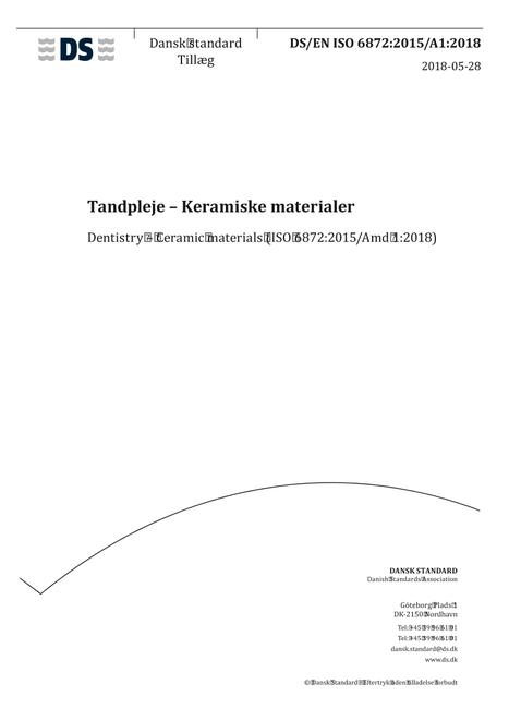 DANSK DS/EN ISO 6872