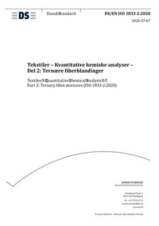 DANSK DS/EN ISO 1833-2