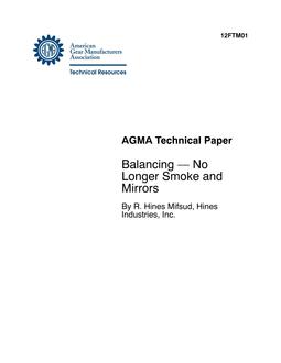 AGMA 12FTM01