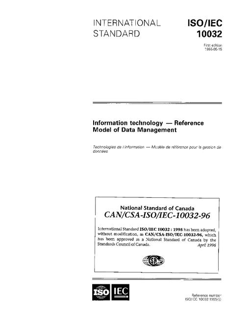 CAN/CSA-ISO/IEC 10032-96 (R2000)