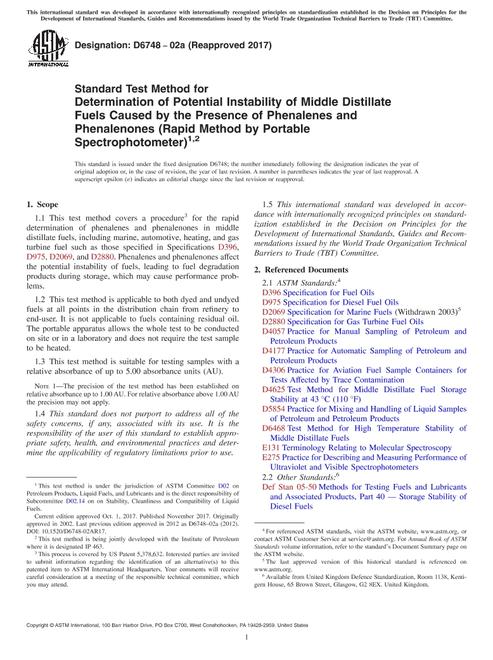 ASTM D6748-02a(2017)