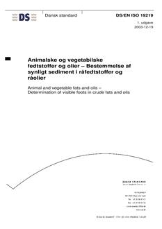 DANSK DS/EN ISO 19219