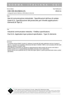CEI EN 61158-6-21