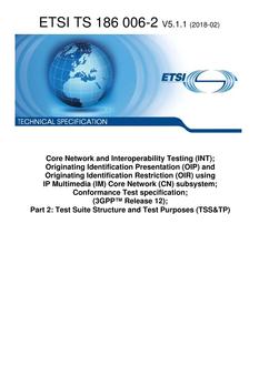 ETSI TS 186 006-2