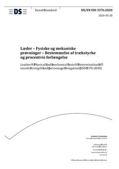 DANSK DS/EN ISO 3376