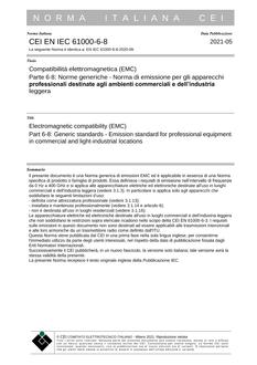 CEI EN IEC 61000-6-8