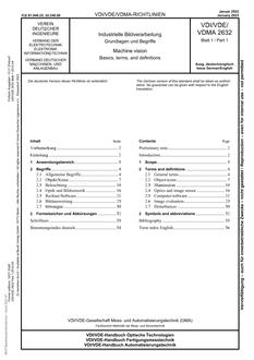 VDI VDI/VDE/VDMA 2632 BLATT 1