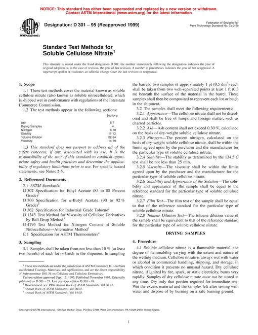 ASTM D301-95(1999)