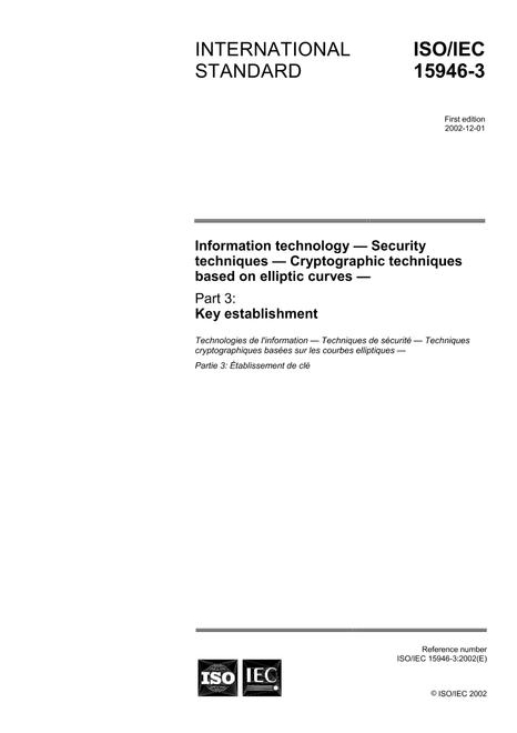 ISO/IEC 15946-3:2002