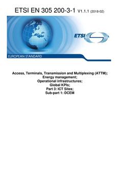 ETSI EN 305 200-3-1