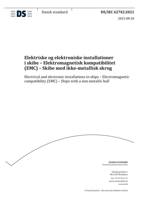 DANSK DS/IEC 62742