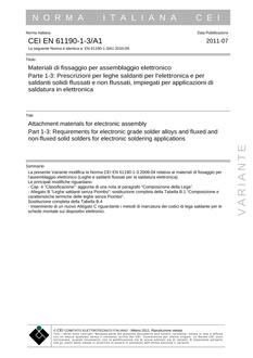 CEI EN 61190-1-3