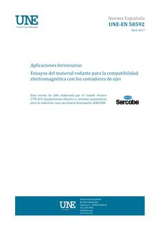AENOR UNE-EN 50592