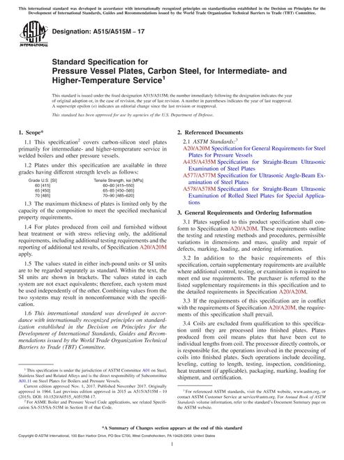 ASTM A515/A515M-17
