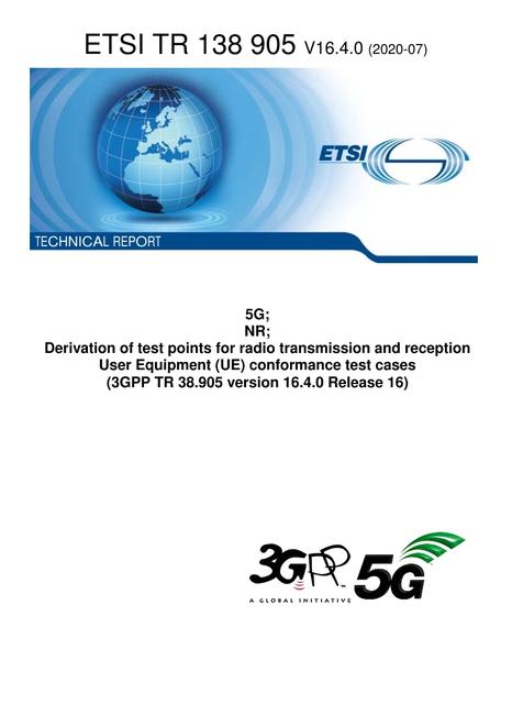 ETSI TR 138 905