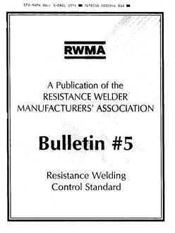 AWS RWMA BULLETIN 5
