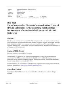 IETF RFC 9358