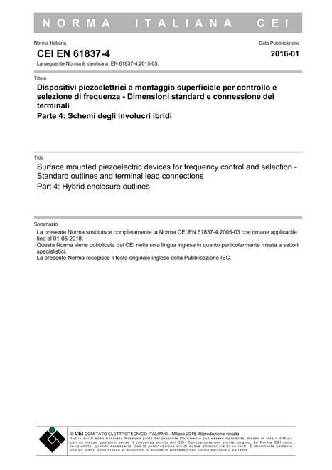 CEI EN 61837-4
