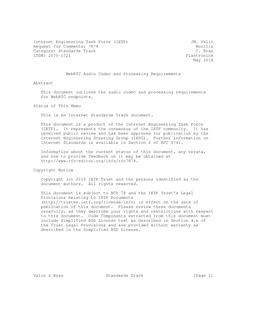 IETF RFC 7874