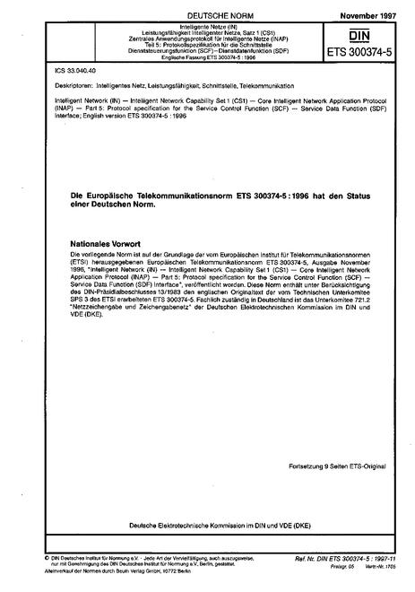 DIN ETS 300374-5