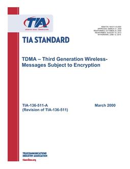 TIA TIA-136-511-A