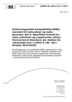 DANSK DS/EN 301 489-4 V3.1.1