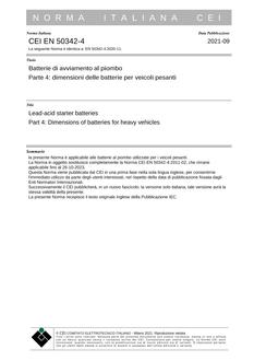 CEI EN 50342-4