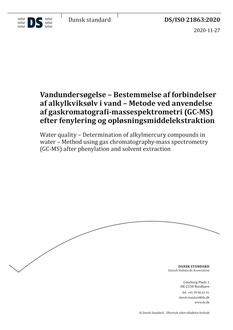 DANSK DS/ISO 21863