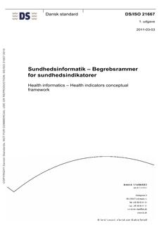 DANSK DS/ISO 21667