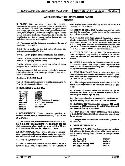 GMNA GM7469M