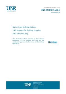 AENOR UNE-EN ISO 16924