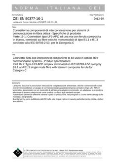 CEI EN 50377-16-1