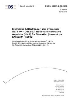 DANSK DS/EN 50341-2-23
