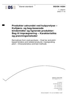 DANSK DS/EN 14264