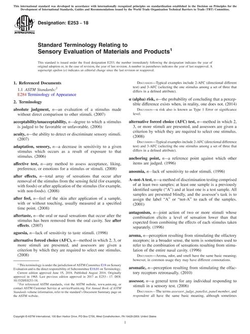 ASTM E253-18