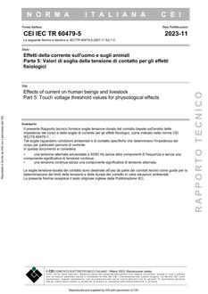 CEI IEC TR 60479-5