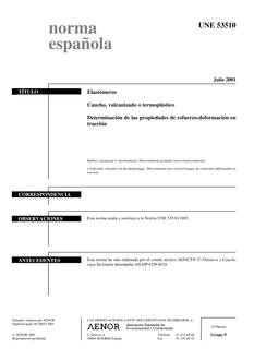AENOR UNE 53510