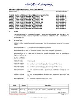 FORD WSS-M1H690-A