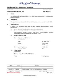 FORD WSS-M1H775-A