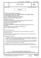 DIN EN 15876-1 - DRAFT