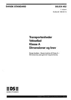 DANSK DS/EN 452