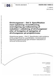 DANSK DS/EN ISO 14064-2