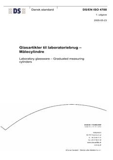 DANSK DS/EN ISO 4788