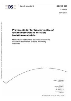 DANSK DS/IEC 167