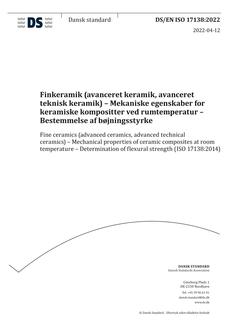 DANSK DS/EN ISO 17138