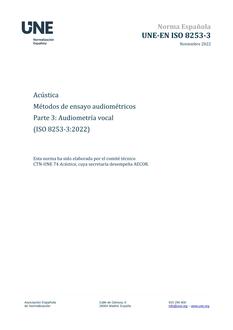 AENOR UNE-EN ISO 8253-3