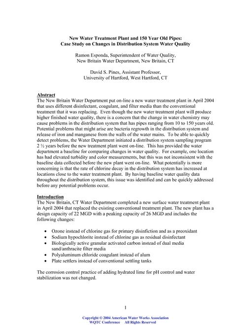 AWWA WQTC60623